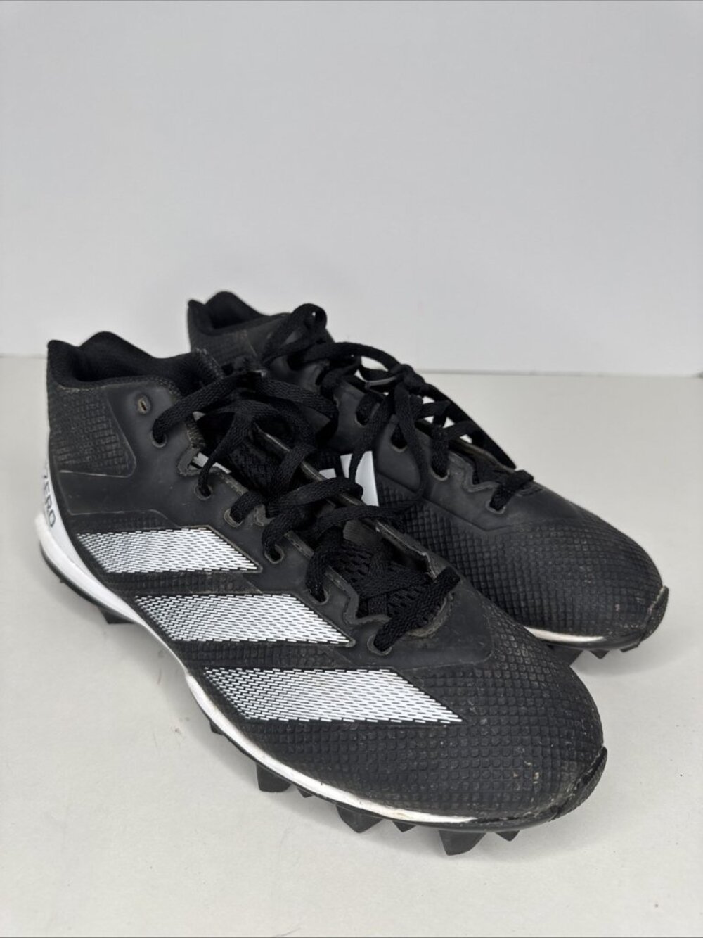 Adidas Adizero Size 8 Football Impact.2 MD Cleats Black IF5102 2023
